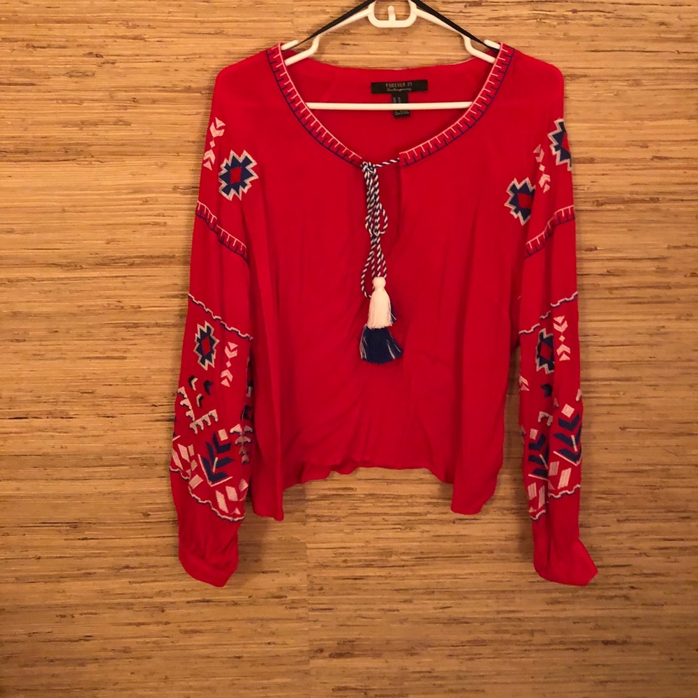 Red shirt